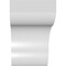 Ekena Millwork 5-in. W x 8-in. D x 8-in. H Stanfield Architectural Grade PVC Knee Brace BRCP05X08X08STA - alternate 4